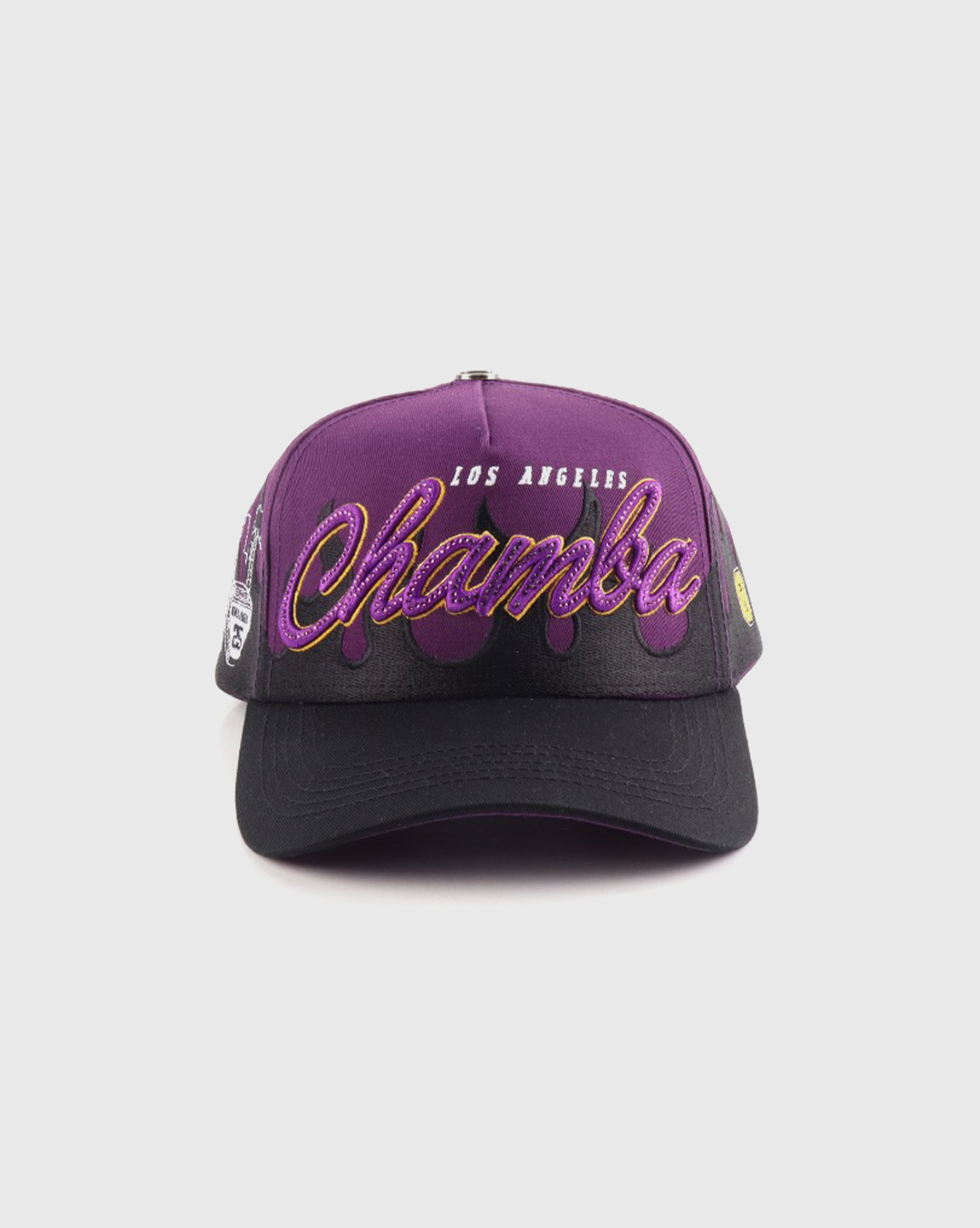 PURPLE & GOLD CHAMBA