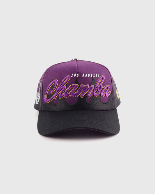 PURPLE & GOLD CHAMBA