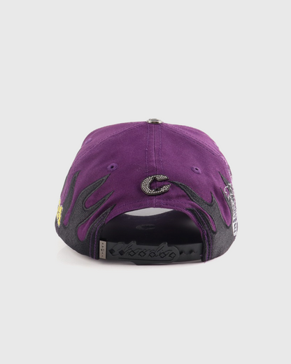 PURPLE & GOLD CHAMBA